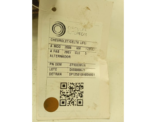 Alternador Corsa Cel...