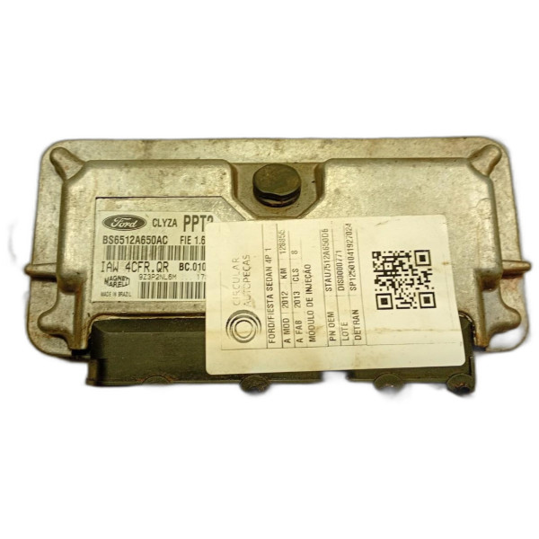 MÓDULO DE INJEÇÃO FORD FIESTA SED. 1.6 8V FLEX 4P 2012/2013
