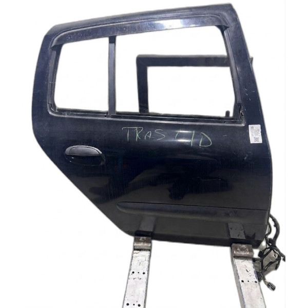 PORTA TRASEIRA DIREITA PRETA RENAULT CLIO 2010/2011