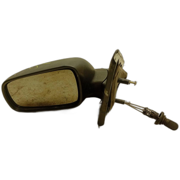 RETROVISOR ESQUERDO PRETO VOLKSWAGEN GOL CITY 2005/06
