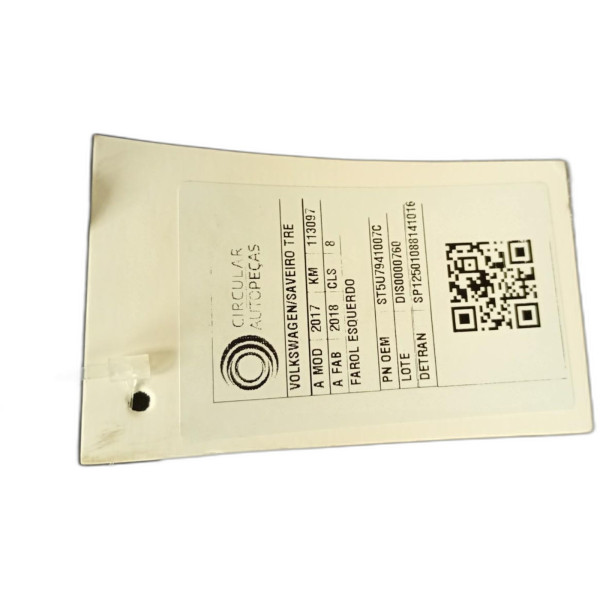 Farol Esquerdo Gol Saveiro Voyage G5 Cromonix