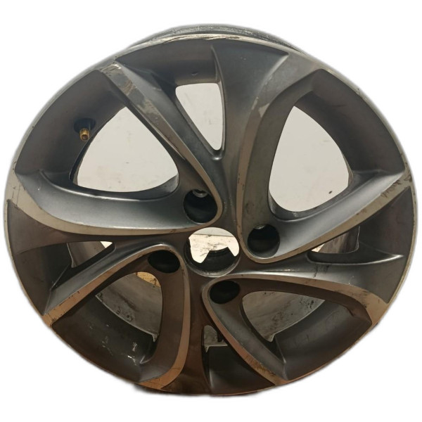 RODA LIGA LEVE ARO 15 4 FUROS CINZA NETUNO CITROEN C3