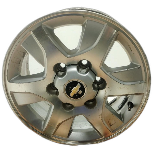 RODA LIGA LEVE ARO 17 6 FUROS PRATA CHEVROLET S10 PICK-UP