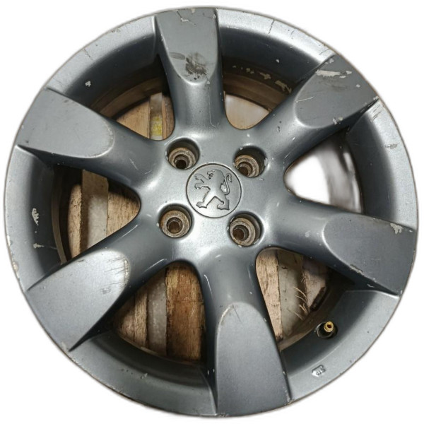 RODA LIGA LEVE ARO 16 4 FUROS CINZA NETUNO PEUGEOT 307