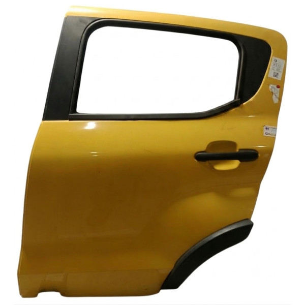 PORTA TRASEIRA ESQUERDA AMARELA FIAT MOBI 2023/2023