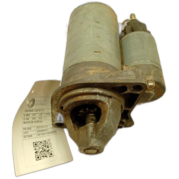 MOTOR DE PARTIDA FIAT MOBI LIKE 1.0 FIRE 2021/2022