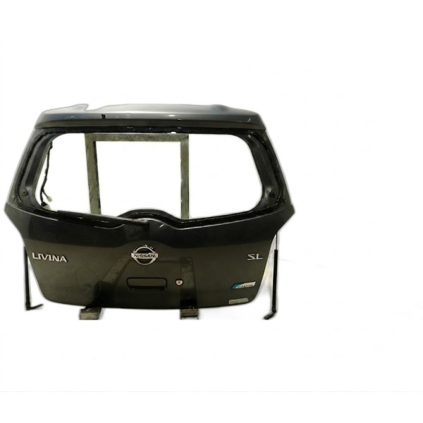 TAMPA TRASEIRA CINZA NISSAN LIVINA SL 2009/2010