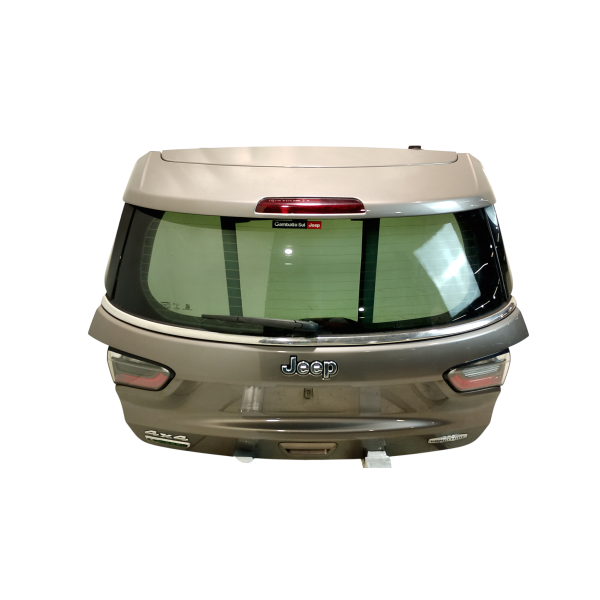 TAMPA TRASEIRA JEEP COMPASS LONGITUDE 2.0 4X4 DIES. 16V AT PRATA 17/18