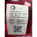 LANTERNA TRASEIRA DIREITA PEUGEOT 207 XR 1.4 FLEX 8V 2011/12