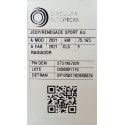 RADIADOR JEEP RENEGADE SPORT 1.8 4X2 FLEX 16V AUT. 2021