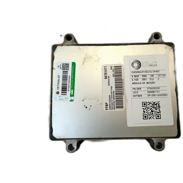 MÓDULO DE INJEÇÃO CHEVROLET CELTA SPIRIT 1.0 F.POWER 2006/07