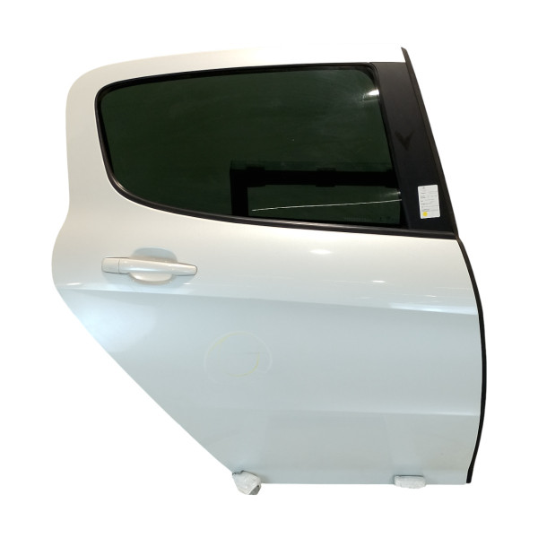 PORTA TRASEIRA DIREITA PEUGEOT 308 GRIFFE BRANCA 2017