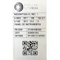 PAINEL DE INSTRUMENTOS NISSAN TIIDA SL 1.8 FLEX 16V 11/12