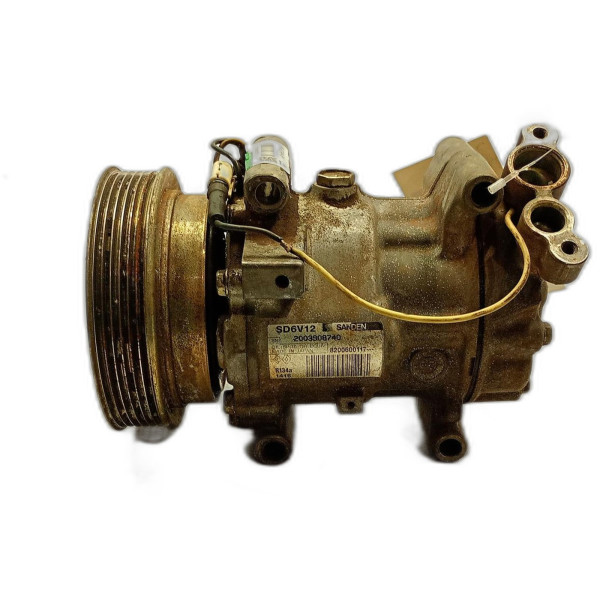 COMPRESSOR DO AR-CONDICIONADO RENAULT CLIO FLEX 1.6 16V 2008