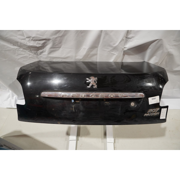 TAMPA TRASEIRA PEUGEOT 207 SED PASS XR 1.4 8V 4P PRETA 12/13