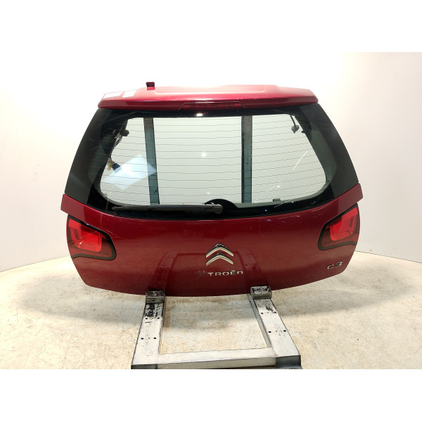 TAMPA TRASEIRA CITROËN CE TENDANCE FLEX 16V VERMELHA 2016/17