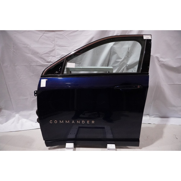 PORTA DIANTEIRA ESQUERDA JEEP COMMANDER OVERL 1.3 AZUL 21/22