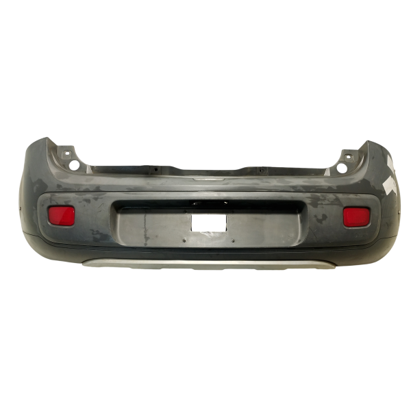 PARA-CHOQUE TRASEIRO FIAT UNO WAY 1.0 EVO PRETO 2012/13