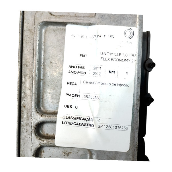 Módulo de Injeção Fiat Uno Mille 1.0 Economy Fire 2011/2012