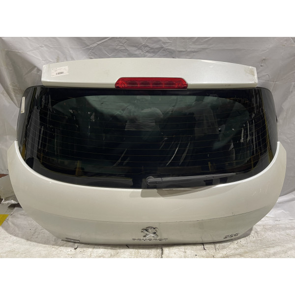 TAMPA TRASEIRA PEUGEOT 308 GRIFFE 1.6 TURBO BRANCO 2017