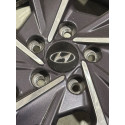 RODA LIGA LEVE ARO 17 5 FUROS DIAMANTADA HYUNDAI CRETA