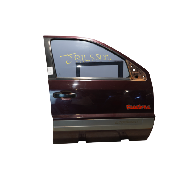 PORTA DIANTEIRA DIREITA FORD ECOSPORT XL 1.6 VERMELHA 11/12