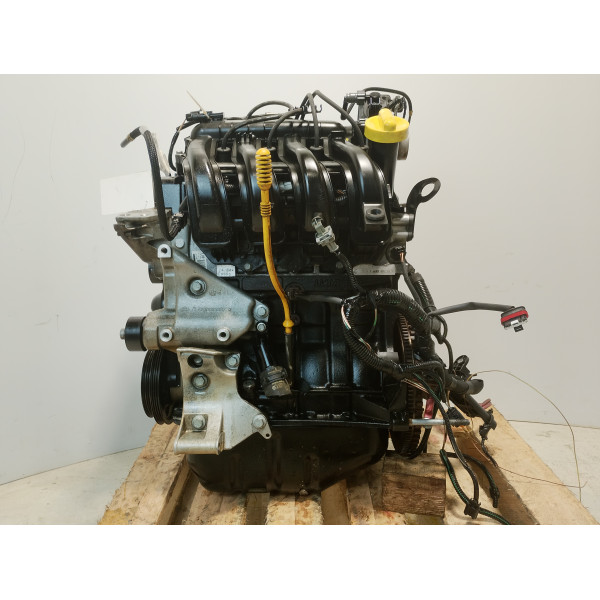 MOTOR COMPLETO RENAULT LOGAN EXPRES./EXP UP HI-FLEX 1.0 2014