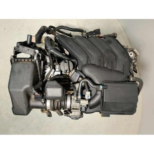MOTOR COMPLETO NISSAN VERSA UNIQUE 1.6 16V FLEX 2016