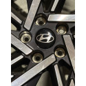 RODA LIGA LEVE ARO 17 5 FUROS DIAMANTADA HYUNDAI CRETA