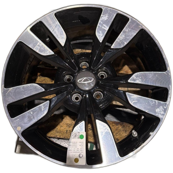 RODA LIGA LEVE ARO 17 5 FUROS DIAMANTADA CAOA CHERY ARRIZO