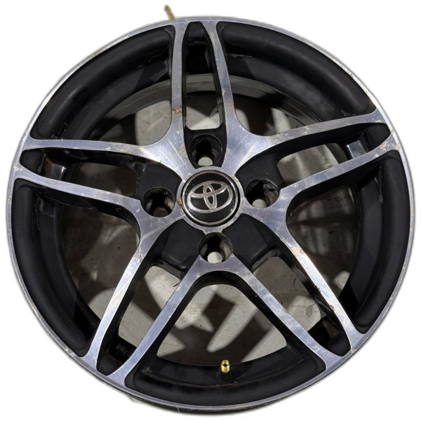 RODA LIGA LEVE ARO 15 4 FUROS DIAMANTADA TOYOTA ETIOS