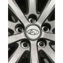 RODA LIGA LEVE ARO 17 5 FUROS CINZA NETUNO HYUNDAI AZERA