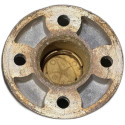 RODA LIGA LEVE ARO 15 4 FUROS CINZA NETUNO JAC J3