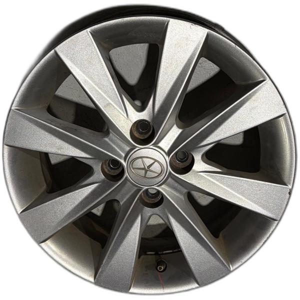 RODA LIGA LEVE ARO 15 4 FUROS CINZA NETUNO JAC J3