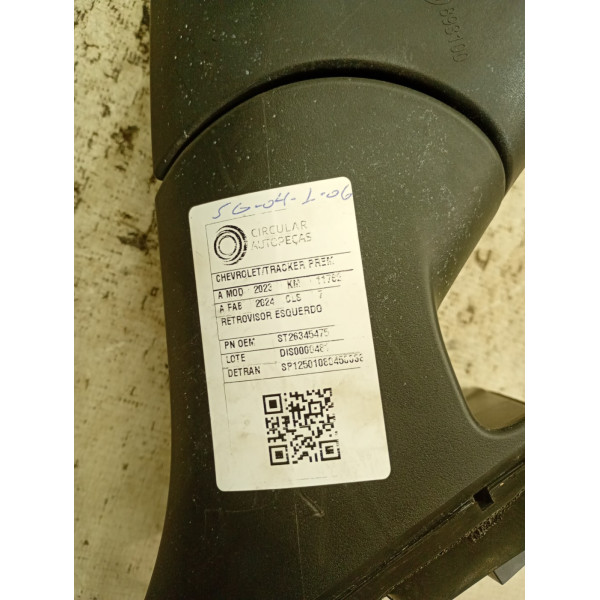 RETROVISOR ESQUERDO CHEVROLET TRACKER PREMIER 1.2 TURB 23/24