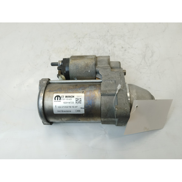 MOTOR DE PARTIDA FIAT TORO FREEDOM 1.8 16V FLEX AUT 2018/19