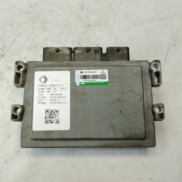 MÓDULO DE INJEÇÃO FORD KA+ SED. 1.0 SE PLUS TIVCT F. 2020/21
