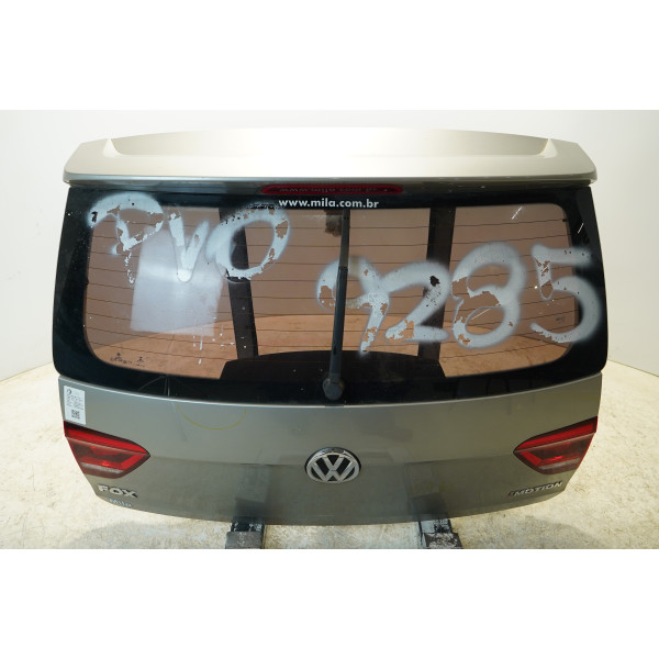 TAMPA TRASEIRA PRATA VOLKSWAGEN FOX HIGHLINE 1.6 FLEX 2015