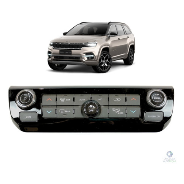 Comando Ar Condicionado Jeep Commander Overland 2021/2022