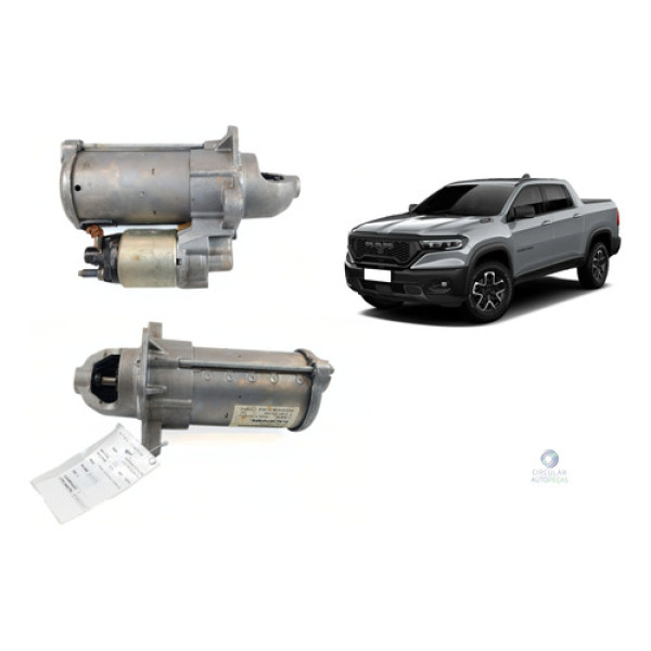 Motor De Partida Ram Rampage  R/t Hurric 4 2.0 Tb 2023/2024