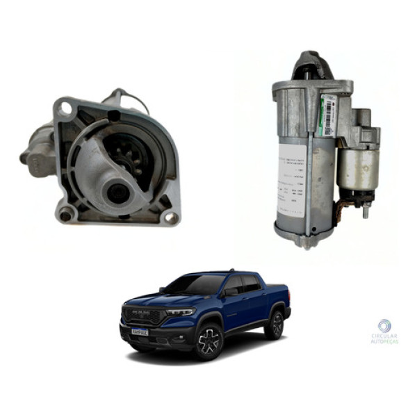 Motor De Partida Arranque Ram Rampage Laramie 2.0 2023/2024