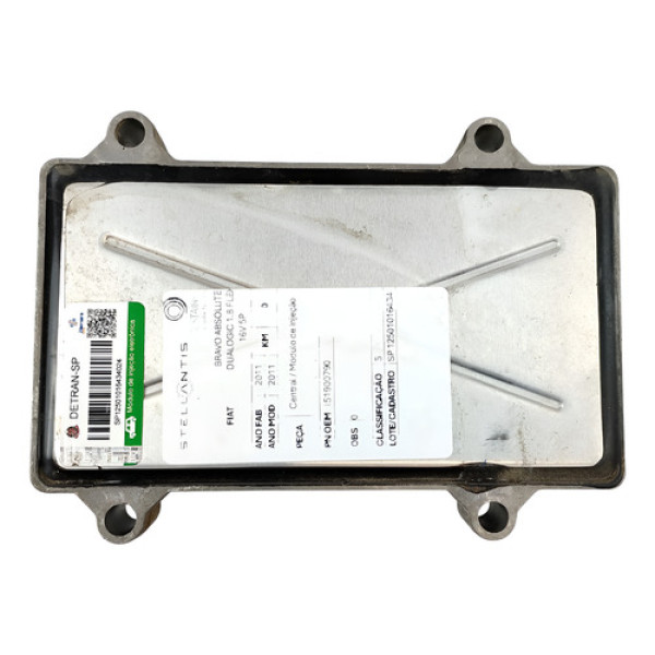 Módulo De Injeção Fiat Bravo Absolute Dual 1.8 Flex  2011