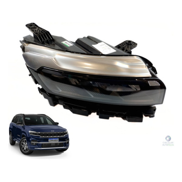 Farol Diant Direito Jeep Commander Limited T270 1.3 2021/22