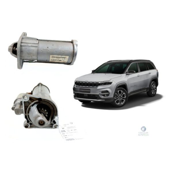 Motor De Partida Arranque Jeep Commander Overl 2.0 2021/2022