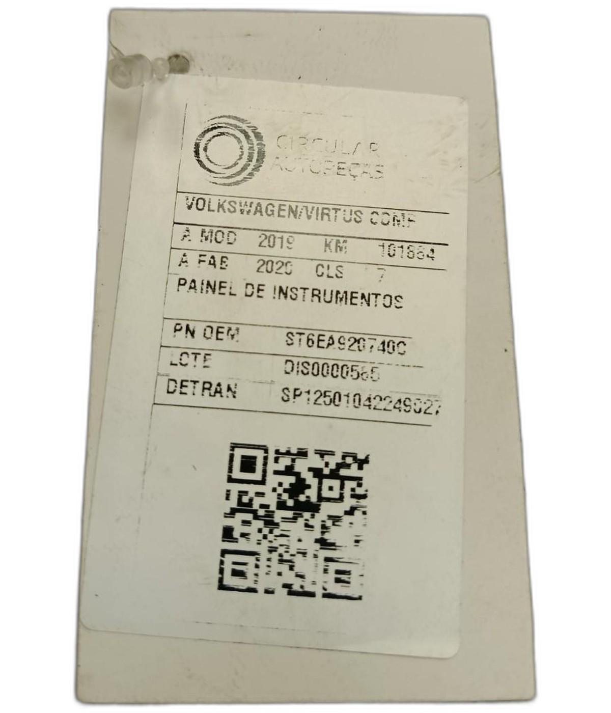 Painel Instrumentos - 6EA920740C - T-Cross, Polo, Virtus