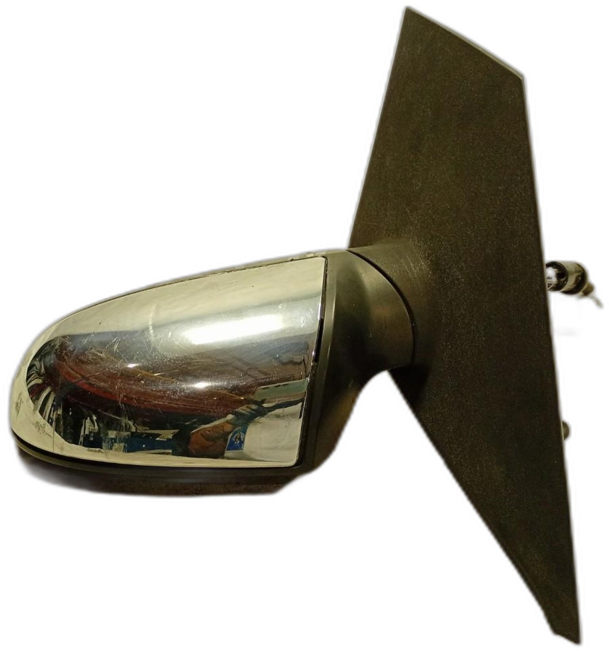 RETROVISOR ESQUERDO PRATA FORD FIESTA 8V FLEX/CLASS 2004/05 - ST6S6517683AE - 
