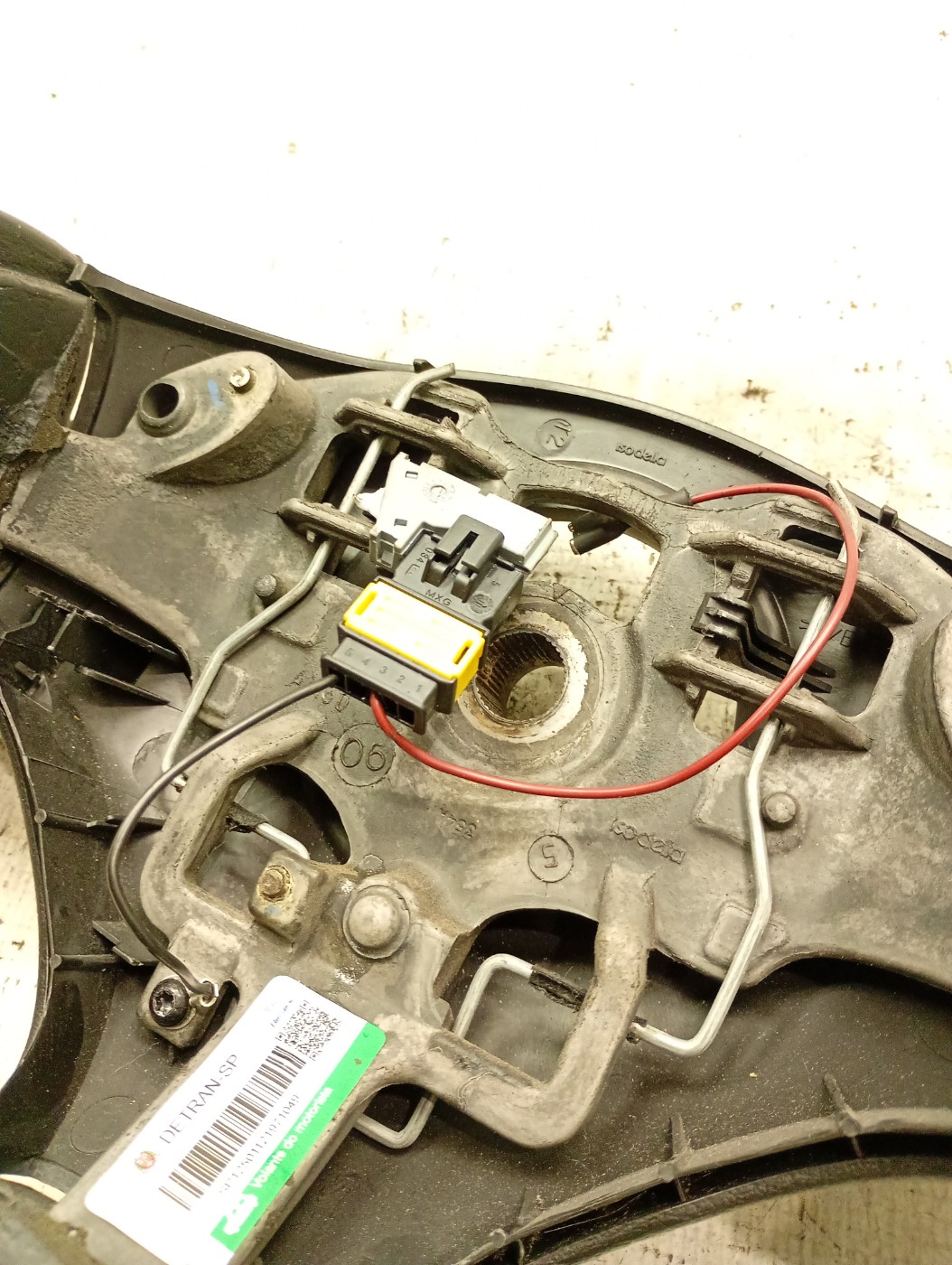 VOLANTE MOTORISTA PEUGEOT 206 SENSATION 1.4 2007/08 - ST4109Y1 - 
