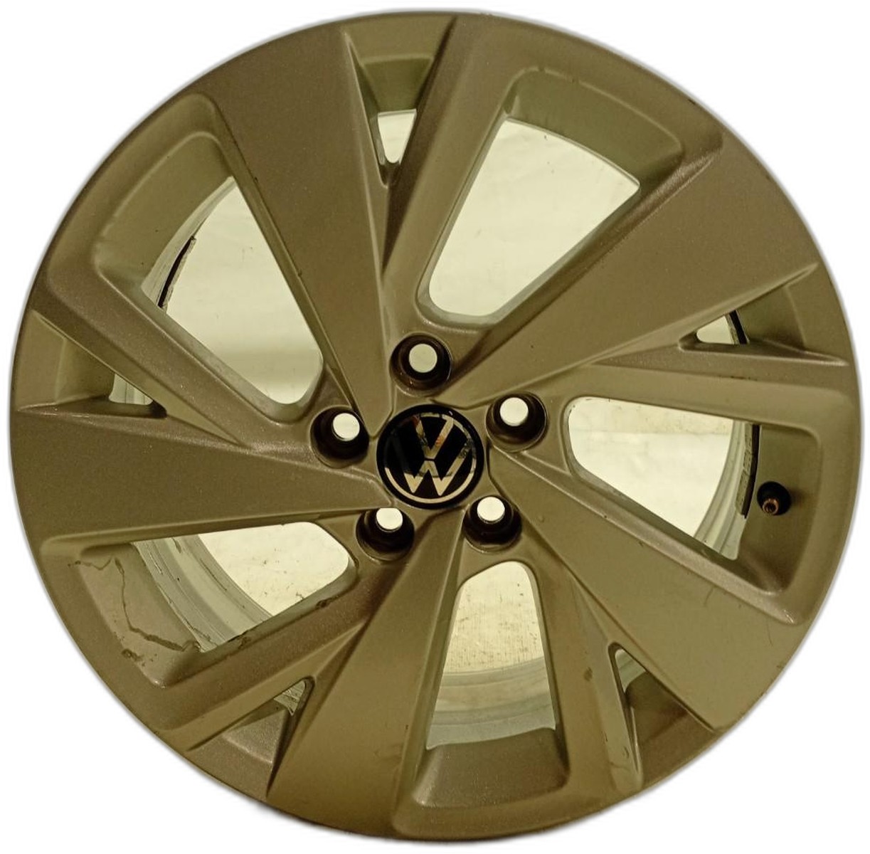 RODA LIGA LEVE ARO 16 5 FUROS CINZA NETUNO VOLKSWAGEN NIVUS - ST2G5601025Z31DE - 