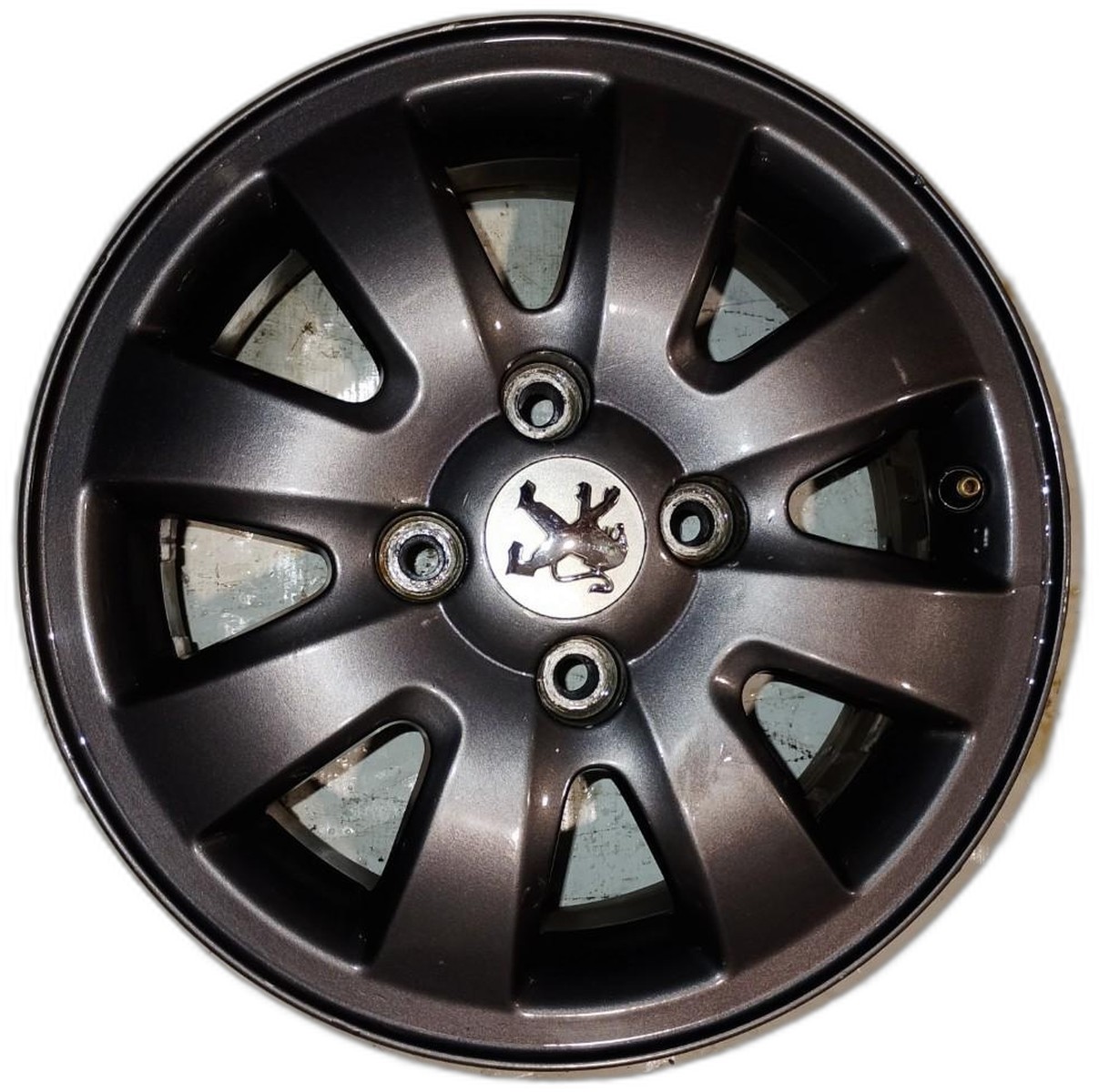 RODA LIGA LEVE ARO 15 4 FUROS CINZA NETUNO PEUGEOT 207 - ST5402X0TD - 