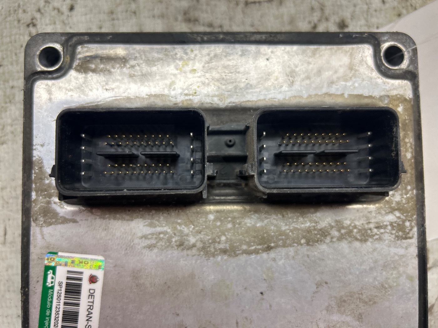 MÓDULO INJEÇÃO FORD FIESTA 1.6 8V FLEX 5P 2005 - 4S6512A650BA - 